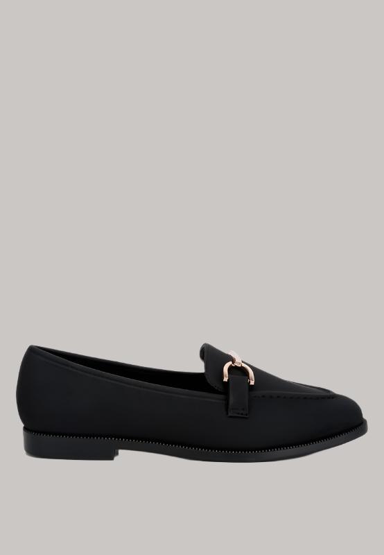 RAG & Co. Fable Horse bit Embellished Flat Loafers