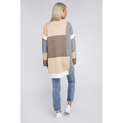 NUVI APPAREL Multicolour Textured Cardigan