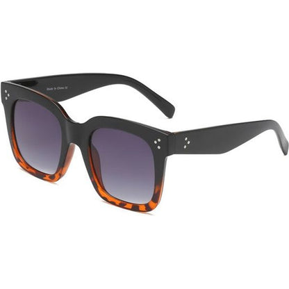 CRAMELIO EYEWEAR Unisex Square Flat Top Fashion Sunglasses