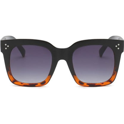 CRAMELIO EYEWEAR Unisex Square Flat Top Fashion Sunglasses