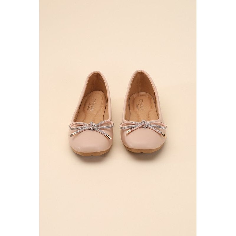 TOP GUY DOROTHY-77 Bow Ballet Flat