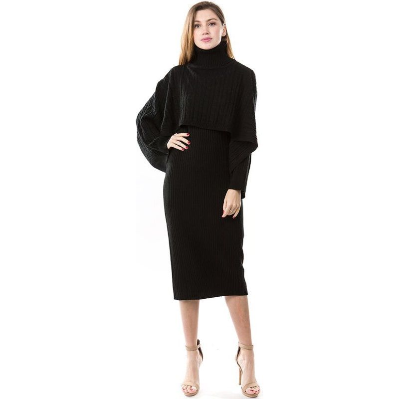 CLAUDE 2 Piece Knitted Dress and Sweater  Set