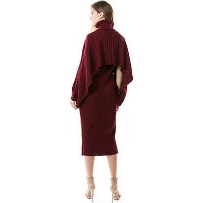 CLAUDE 2 Piece Knitted Dress and Sweater  Set