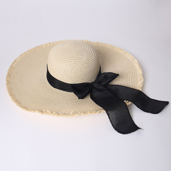 FLAPPY SUMMER STRAW HAT