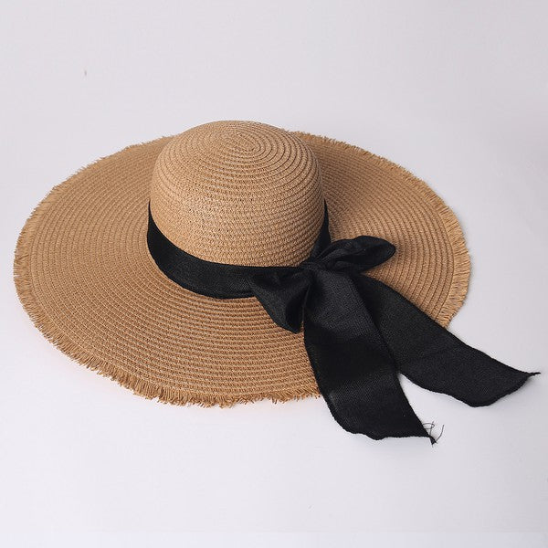 FLAPPY SUMMER STRAW HAT