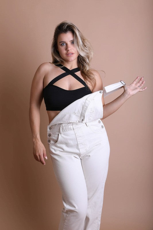 LETOs Plus-size Cross Front Bralette