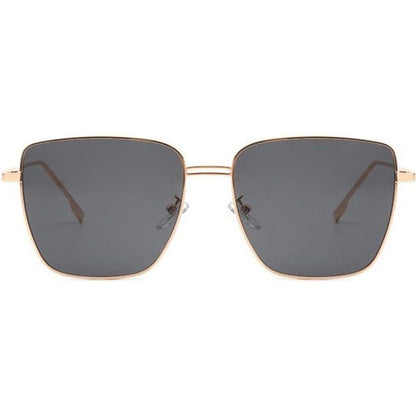 CRAMILO EYEWEAR Square Metal Oversize Fashion Sunglasses