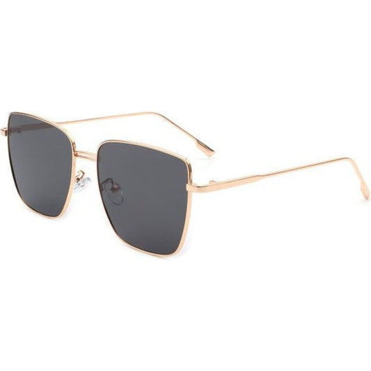 CRAMILO EYEWEAR Square Metal Oversize Fashion Sunglasses