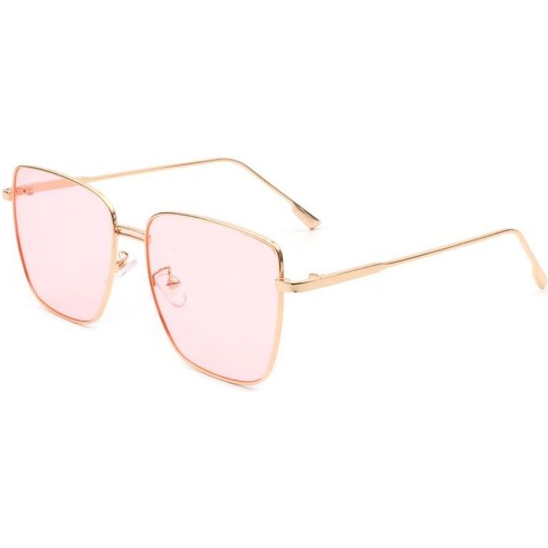 CRAMILO EYEWEAR Square Metal Oversize Fashion Sunglasses