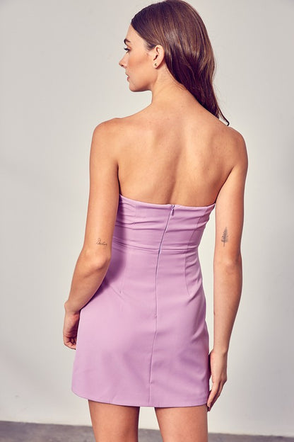 DO + BE COLLECTION Strapless Tube Dress