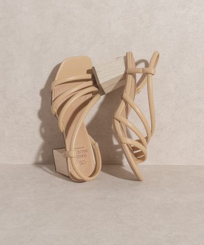 KKE ORIGINALS Ashley - Wooden Heel Sandal