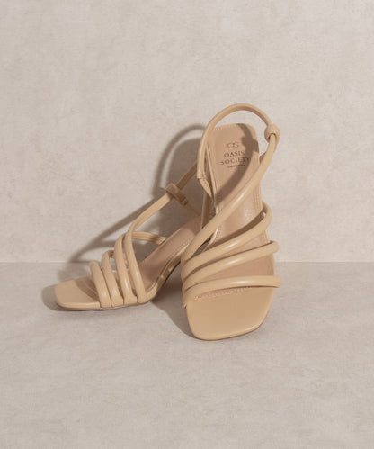 KKE ORIGINALS Ashley - Wooden Heel Sandal