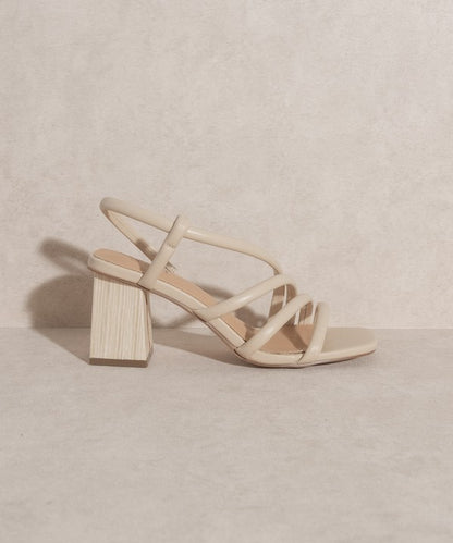 KKE ORIGINALS Ashley - Wooden Heel Sandal