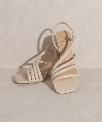 KKE ORIGINALS Ashley - Wooden Heel Sandal