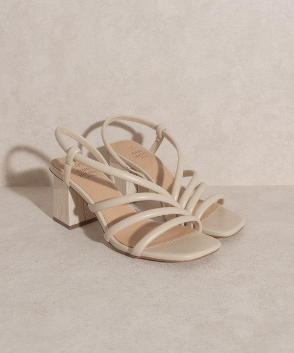 KKE ORIGINALS Ashley - Wooden Heel Sandal