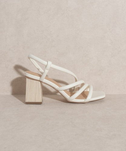 KKE ORIGINALS Ashley - Wooden Heel Sandal