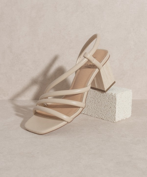 KKE ORIGINALS Ashley - Wooden Heel Sandal