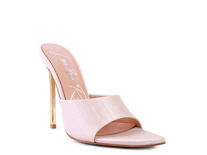 RAG & Co. BOTTOMS UP Pointed High Heel Sandal