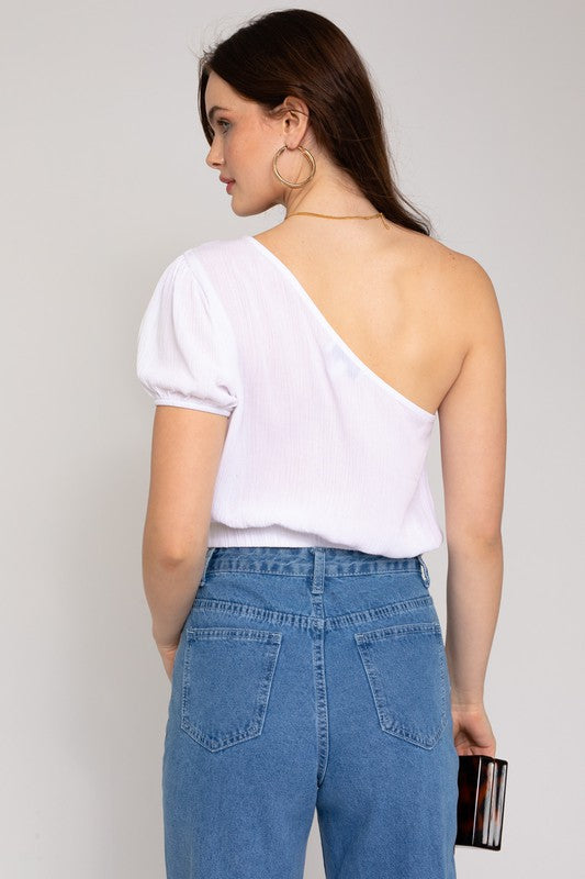 GILLI S/S One Shoulder Top