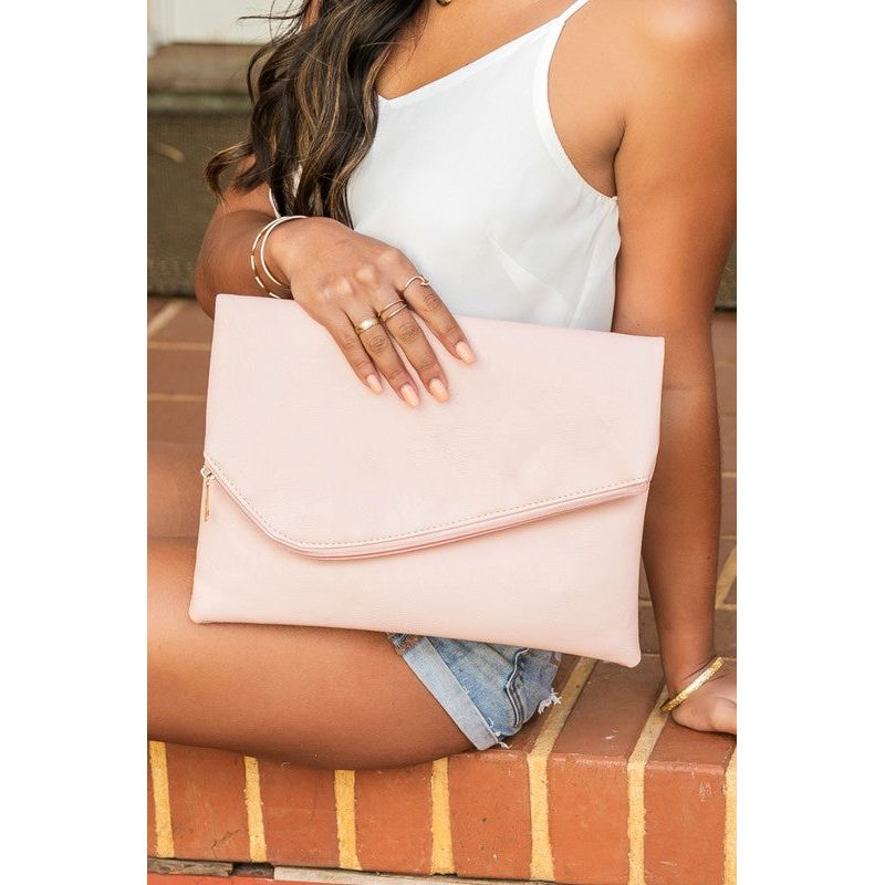 AILI'S CORNER Foldover Envelope Clutch