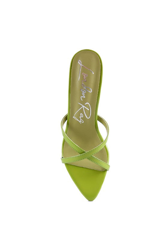 RAG & Co. Spellbound High Heeled Pointed Toes Sandals