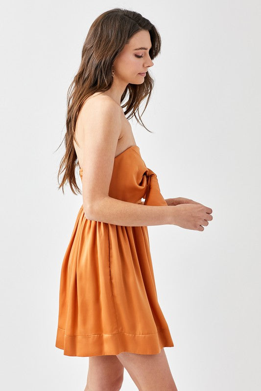 MUSTARD SEED Tied-front Rube Dress