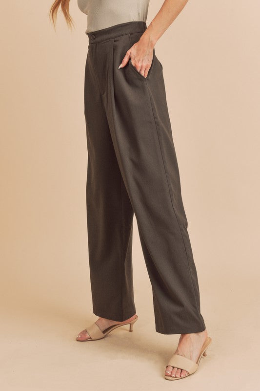 AEMI & Co. High-rise Wide-leg Pants- Tesia Pants