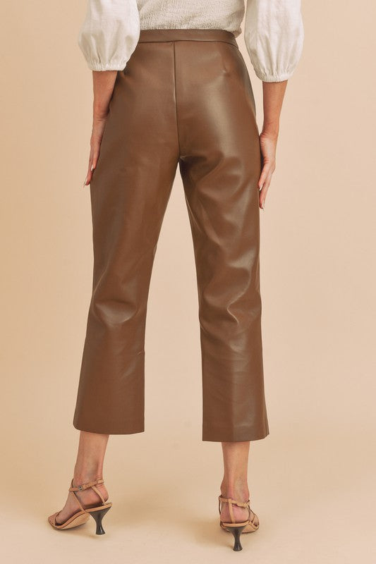 AEMI & Co. Katria Vegan Leather Pants