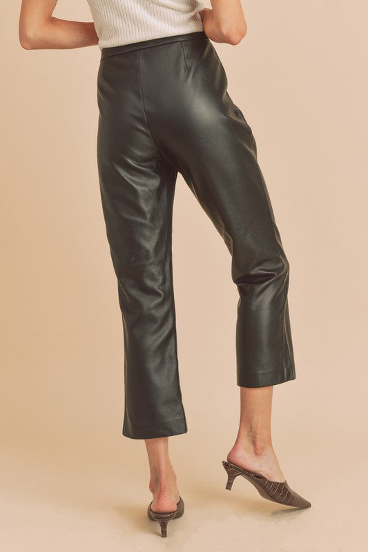 AEMI & Co. Katria Vegan Leather Pants