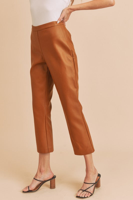 AEMI & Co. Katria Vegan Leather Pants