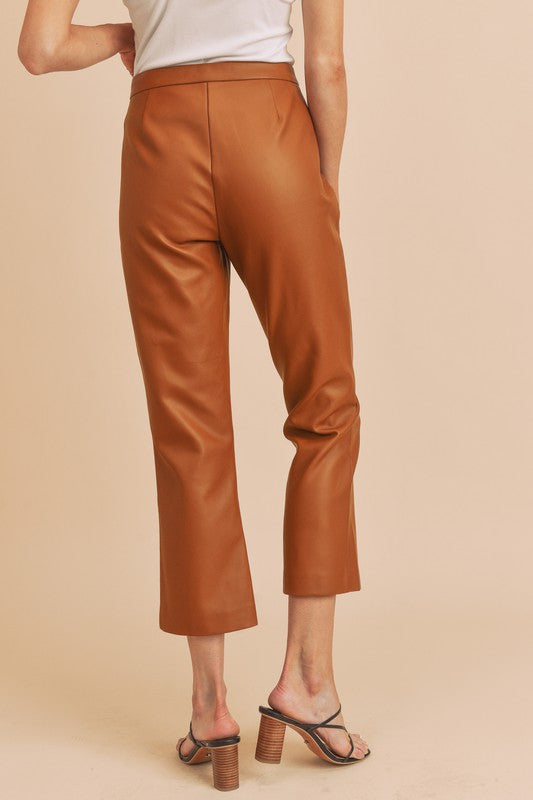 AEMI & Co. Katria Vegan Leather Pants