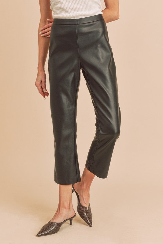 AEMI & Co. Katria Vegan Leather Pants