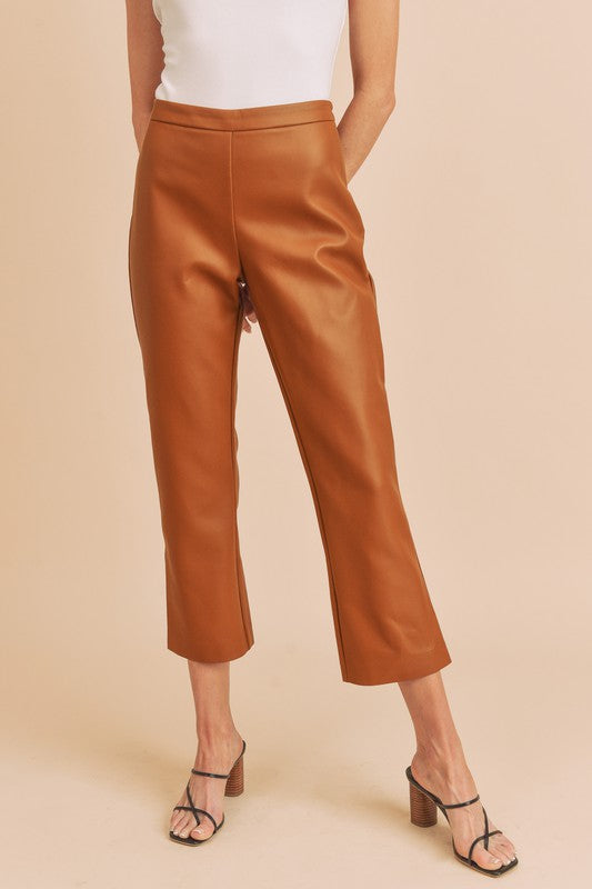 AEMI & Co. Katria Vegan Leather Pants