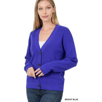 ZENANA VISCOSE CARDIGAN SWEATER