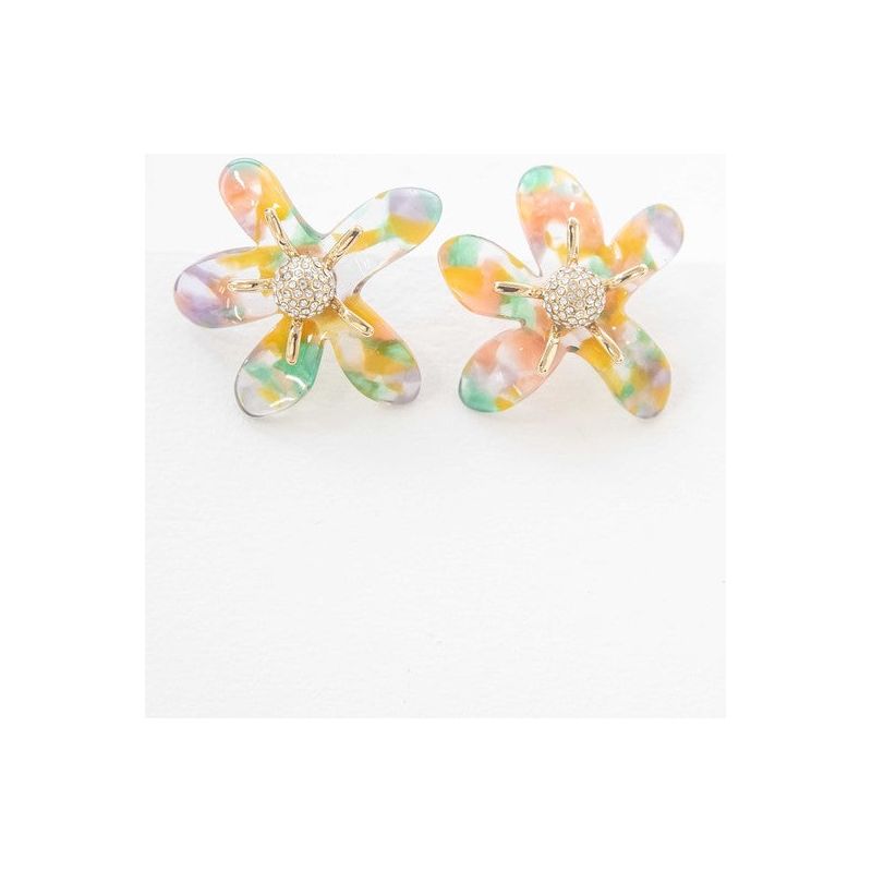 LOVODA Flower Power Post Earrings