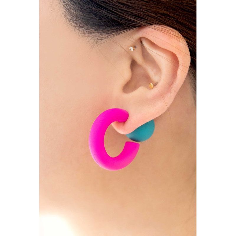 LOVODA Aerobic Hoop Earrings