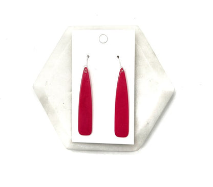 BAUBLES by B Burgundy Pixie Acrylic Earrings