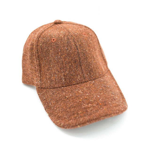 DANI & EM Breezy Tweed Ball Cap Fall Fashion Autumn Hat