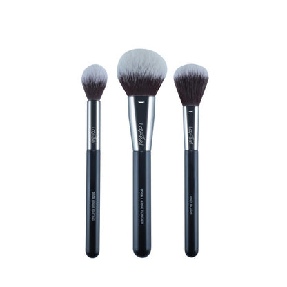 LAFEEL Pure Black Collection Must Have Brush Set