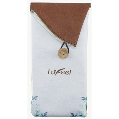 LAFEEL Face and Eye Brush Set with Bag