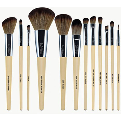 LAFEEL Face and Eye Brush Set with Bag