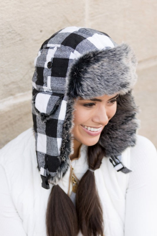 AILI'S CORNER Buffalo Trapper Hat