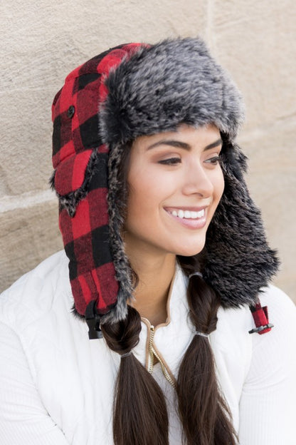 AILI'S CORNER Buffalo Trapper Hat