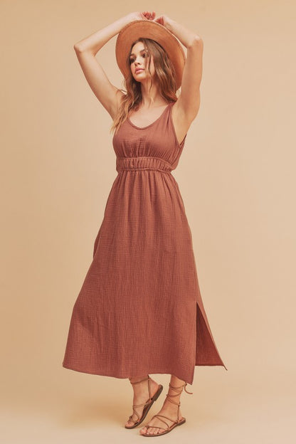 AEMI & Co. Casual Vacation Boho Dress - Darci Dress