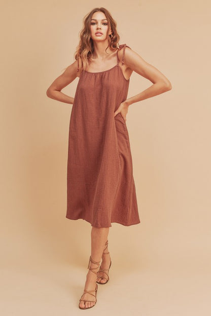 AEMI & Co. Maxi Casual Tank Dress - Pyper Dress