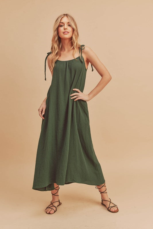 AEMI & Co. Maxi Casual Tank Dress - Pyper Dress