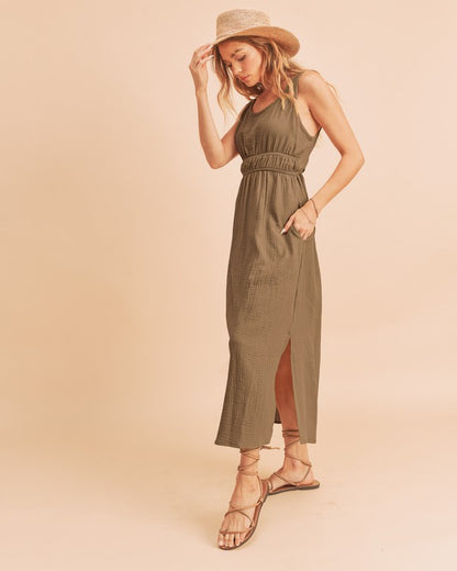 AEMI & Co. Casual Vacation Boho Dress - Darci Dress