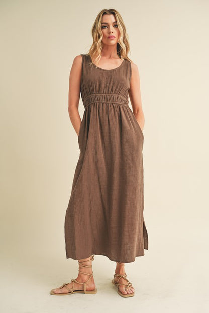 AEMI & Co. Casual Vacation Boho Dress - Darci Dress