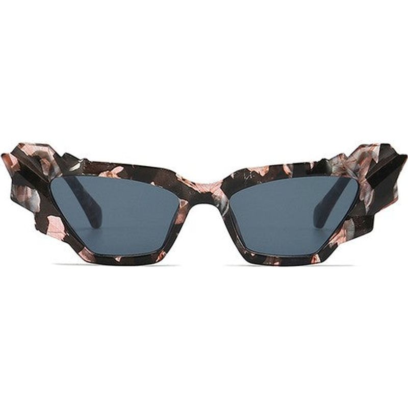 Geometric Irregular Cat Eye Fashion Sunglasses