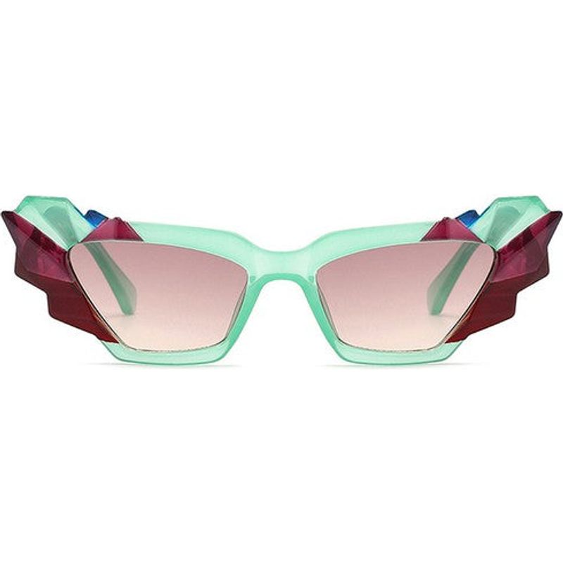 Geometric Irregular Cat Eye Fashion Sunglasses